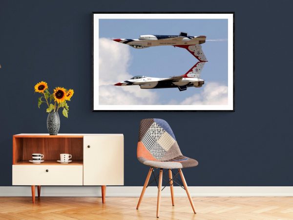 U.S. Air Force Thunderbirds - Airplane Photography, Aviation Art, Airplane Art, Airplane Photography, Pilot Gift, Aircraft Photography, F16