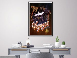 Voyager Space Probes Poster NASA – Space Poster, NASA Poster, JPL Poster, Space Exploration Poster, Planet Exploration Poster, Astronaut