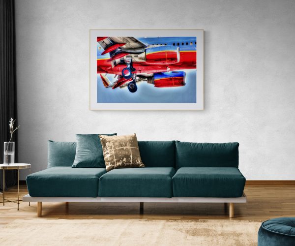 Boeing 737 Landing - Aviation Art, Airplane Art, Airplane Photography, Pilot Gift, Aircraft Photography, Airline, Boeing