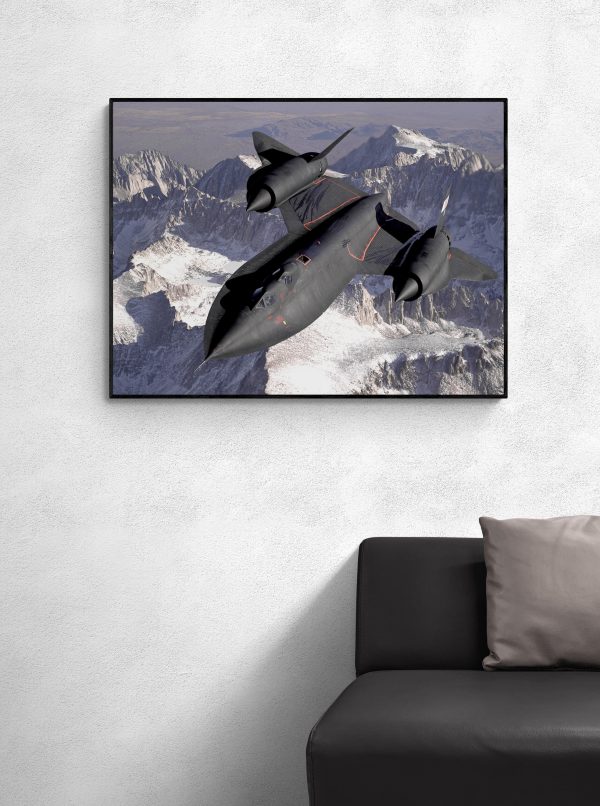 Lockheed SR-71 Blackbird - Airplane Photography, Aviation Art, Airplane Art, Airplane Photography, Pilot Gift, Aircraft Photography, Navy