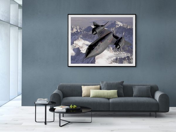 Lockheed SR-71 Blackbird - Airplane Photography, Aviation Art, Airplane Art, Airplane Photography, Pilot Gift, Aircraft Photography, Navy