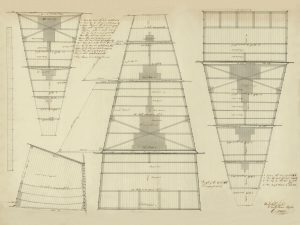 USS Congress Sails Drawing – Ship Blueprint, Ship Drawing, Battleship Blueprint, Old Ship Blueprint Poster, Warship Blueprint, 1799 Ship