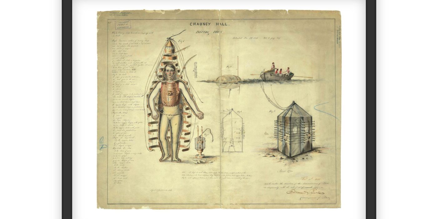 Chauncy Hall’s Diving Dress: A Pioneer Design for Underwater Exploration in 1868