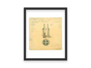 Steam Generation Patent Print 1836 – Industrial Engineering Art, Vintage Power Plant Poster, Antique Mechanical Decor, Workshop Wall Art