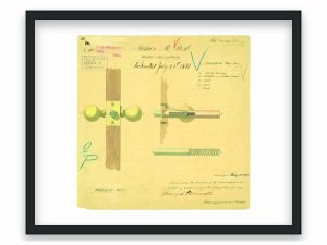 Window & Door Lock Patent Print 1831 – Vintage Hardware Decor, Antique Bolt Art, Historical Home Security Poster, Door Lock Patent