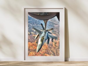 F-16 Refueling – Airplane Photography, Aviation Art, Airplane Art, Airplane Photography, Pilot Gift, Aircraft Photography, Navy