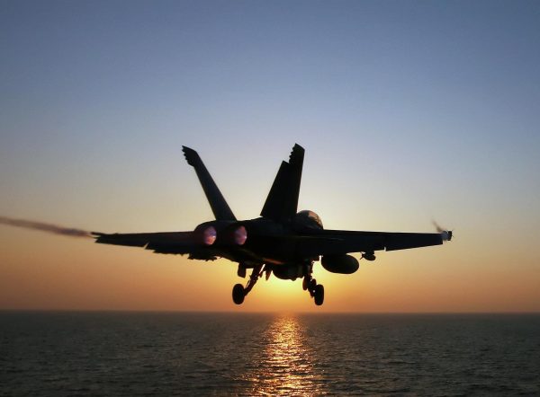 F/A-18F Super Hornet at Sunset – Navy Jet Poster, Aviation Art, Military Aircraft Decor, Fighter Jet Landing, Pilot Gift