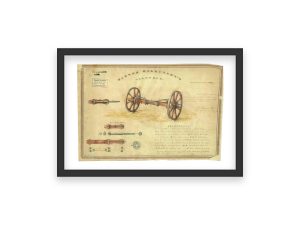 Axletree Patent Print 1831 – Vintage Carriage Art, Antique Wheel Design, Historical Vehicle Decor, Unique Gift for Collectors