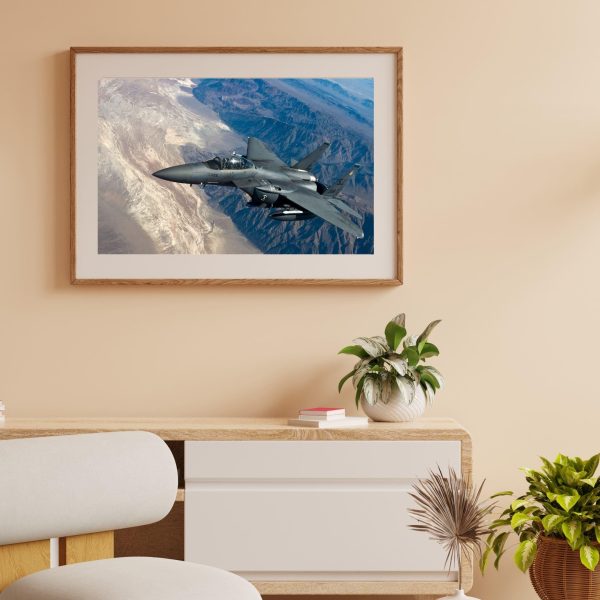 F-15 in Flight - Airplane Photography, Aviation Art, Airplane Art, Airplane Photography, Pilot Gift, Aircraft Photography, Military