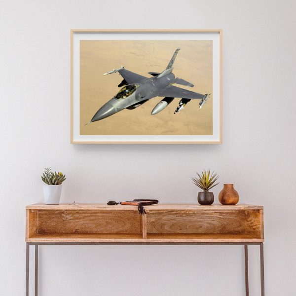 F-16 in Flight - Airplane Photography, Aviation Art, Airplane Art, Airplane Photography, Pilot Gift, Aircraft Photography