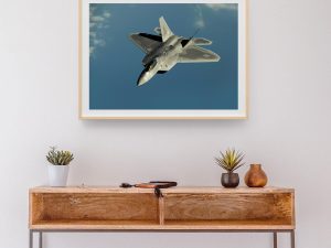 F-22 Raptor Stealth Fighter Jet – U.S. Air Force Advanced Combat Aviation, Stealth Technology in Flight, Fighter Jet Photography