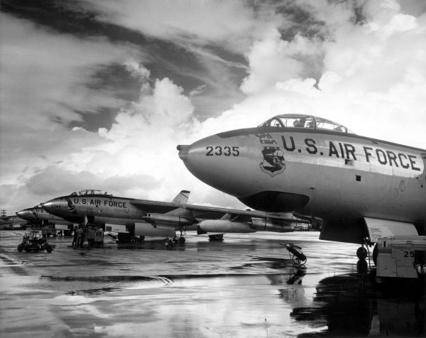 US Air Force B-47 Stratojet Bombers Print – Cold War Military Aircraft, Strategic Air Command, Vintage Aviation, Aviation Print, USAF Decor