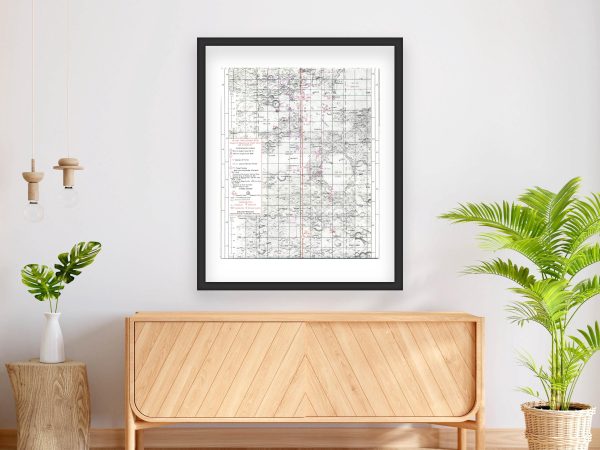 Apollo 10 Lunar Target Flight Chart - 1969 NASA Moon Mission Map, Historic Lunar Landing Sites, Space Exploration, Reproduction Print