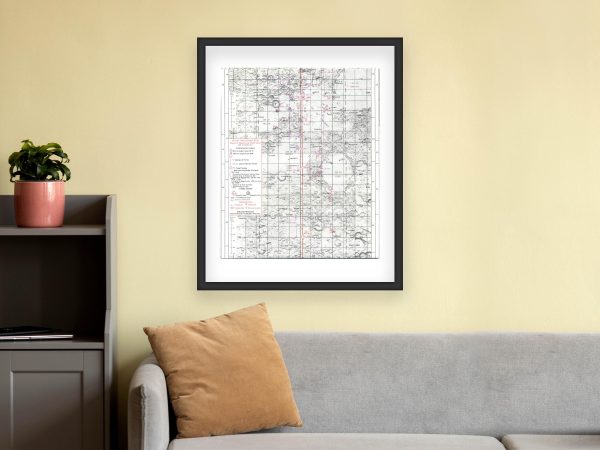 Apollo 10 Lunar Target Flight Chart - 1969 NASA Moon Mission Map, Historic Lunar Landing Sites, Space Exploration, Reproduction Print