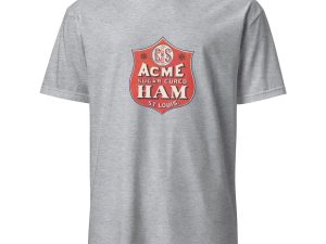 Acme Sugar Cured Ham T-Shirt – Classic St. Louis Ham Brand Logo, Cotton Unisex Tee, Retro Style for Food Lovers, Chef Gift