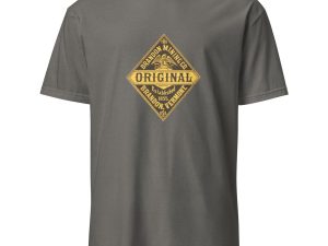 Vintage Mining Company T-Shirt – Classic 19th Century Industrial Logo, 100% Cotton Unisex Tee, Retro Design for History Enthusiasts