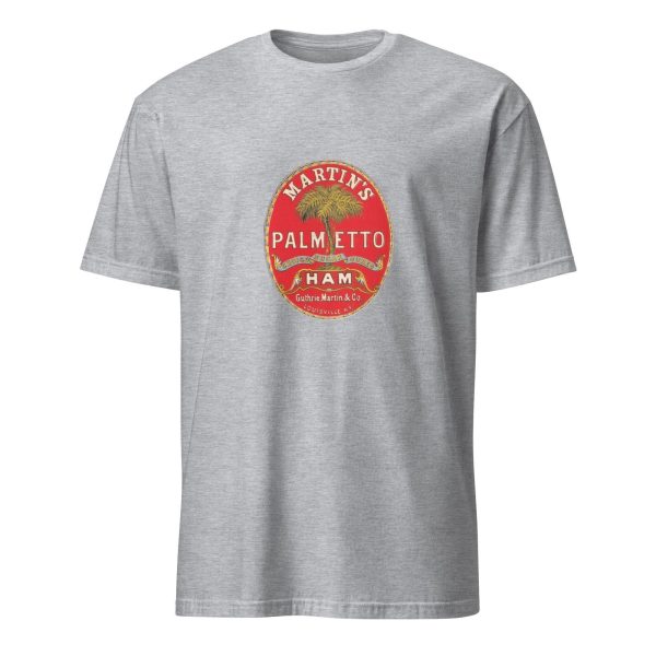 Palmetto Ham T-Shirt – Classic Southern Ham Brand Logo, Retro Food Design, Cotton Unisex Tee for Vintage Lovers and Meat Enthusiasts