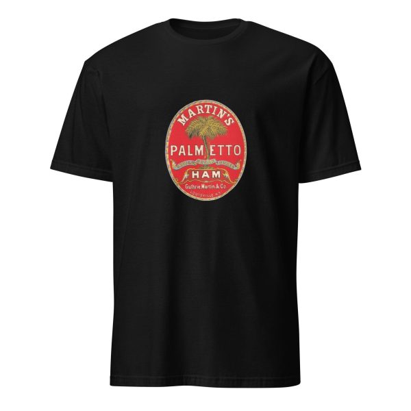 Palmetto Ham T-Shirt – Classic Southern Ham Brand Logo, Retro Food Design, Cotton Unisex Tee for Vintage Lovers and Meat Enthusiasts