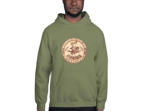 Washington Butcher’s Sons Hams Hoodie – Historic Philadelphia Butcher Logo, Classic Meat Brand Design, Cozy Unisex Hoodie, Retro Style Fans