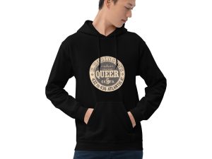 Robinson’s Queer Soda Water Hoodie – Vintage Beverage Logo, Classic Temperance Era Design for Retro Drink and History Enthusiasts