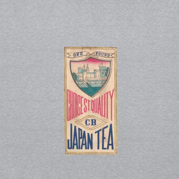 CB Japan Tea Hoodie – Vintage Tea Logo, Classic Japan Tea Brand Design for Retro Tea Lovers and Cozy Style Enthusiasts