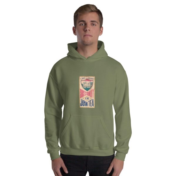 CB Japan Tea Hoodie – Vintage Tea Logo, Classic Japan Tea Brand Design for Retro Tea Lovers and Cozy Style Enthusiasts