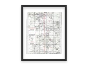 Apollo 10 Lunar Target Flight Chart - 1969 NASA Moon Mission Map, Historic Lunar Landing Sites, Space Exploration, Reproduction Print