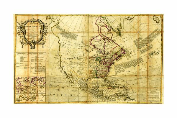 1774 North America and West Indies Map - British Colonies, Spanish Dominions, and French Territories, Detailed Pre-Revolutionary Cartography