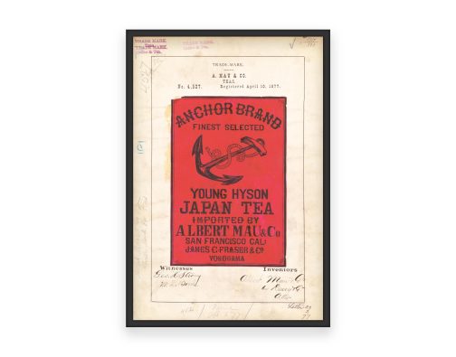 Anchor Brand Japan Tea: A Global Trade Trademark from 1877