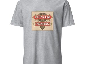 Classic Textile Heritage T-Shirt – Putnam Tickings Durable Fabric Design, Cotton Unisex Tee, Retro Style for Vintage Lovers