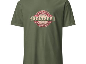 Tarrant’s Seltzer Effervescent Vintage Logo T-Shirt – 100% Cotton Classic Retro Trademark Design – Unisex Sizes and Colors, Perfect Gift