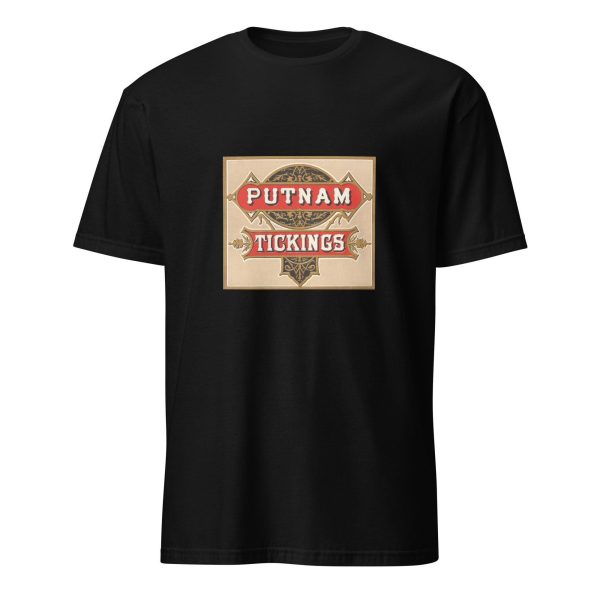 Classic Textile Heritage T-Shirt – Putnam Tickings Durable Fabric Design, Cotton Unisex Tee, Retro Style for Vintage Lovers