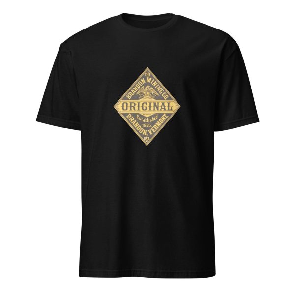 Vintage Mining Company T-Shirt – Classic 19th Century Industrial Logo, 100% Cotton Unisex Tee, Retro Design for History Enthusiasts