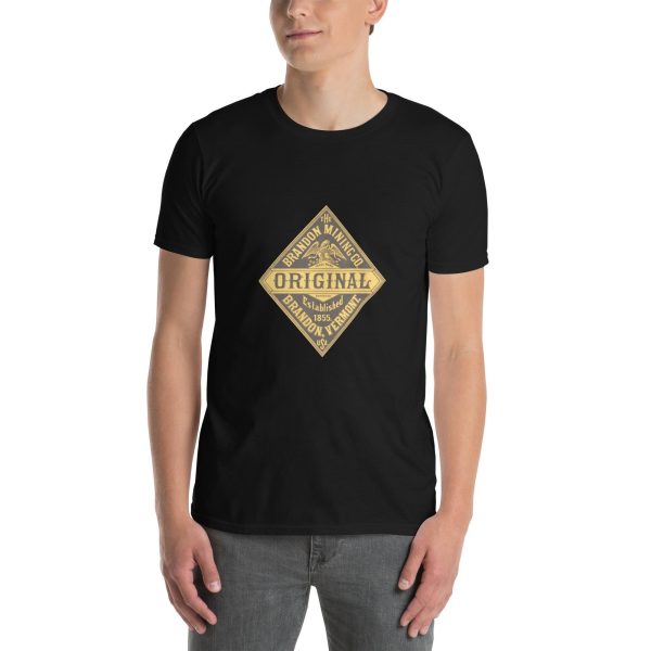 Vintage Mining Company T-Shirt – Classic 19th Century Industrial Logo, 100% Cotton Unisex Tee, Retro Design for History Enthusiasts