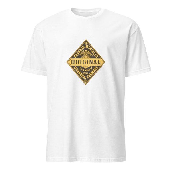 Vintage Mining Company T-Shirt – Classic 19th Century Industrial Logo, 100% Cotton Unisex Tee, Retro Design for History Enthusiasts