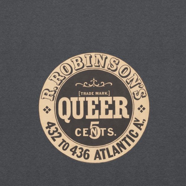 Robinson’s Queer Soda Water Hoodie – Vintage Beverage Logo, Classic Temperance Era Design for Retro Drink and History Enthusiasts