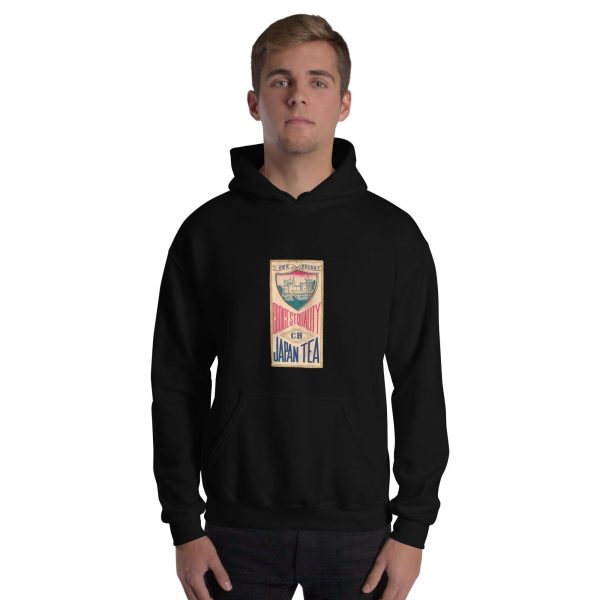 CB Japan Tea Hoodie – Vintage Tea Logo, Classic Japan Tea Brand Design for Retro Tea Lovers and Cozy Style Enthusiasts