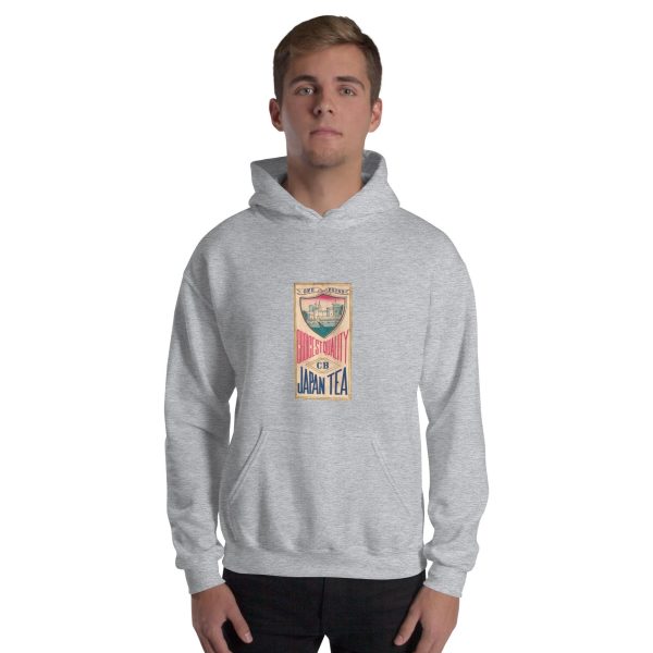 CB Japan Tea Hoodie – Vintage Tea Logo, Classic Japan Tea Brand Design for Retro Tea Lovers and Cozy Style Enthusiasts