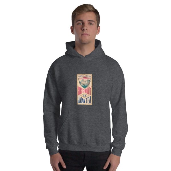 CB Japan Tea Hoodie – Vintage Tea Logo, Classic Japan Tea Brand Design for Retro Tea Lovers and Cozy Style Enthusiasts