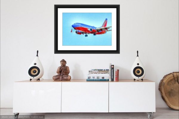 Boeing 737 Coming for Landing - Airplane Photography, Aviation Art, Airplane Art, Pilot Gift, Aircraft Photography, Airline, Boeing