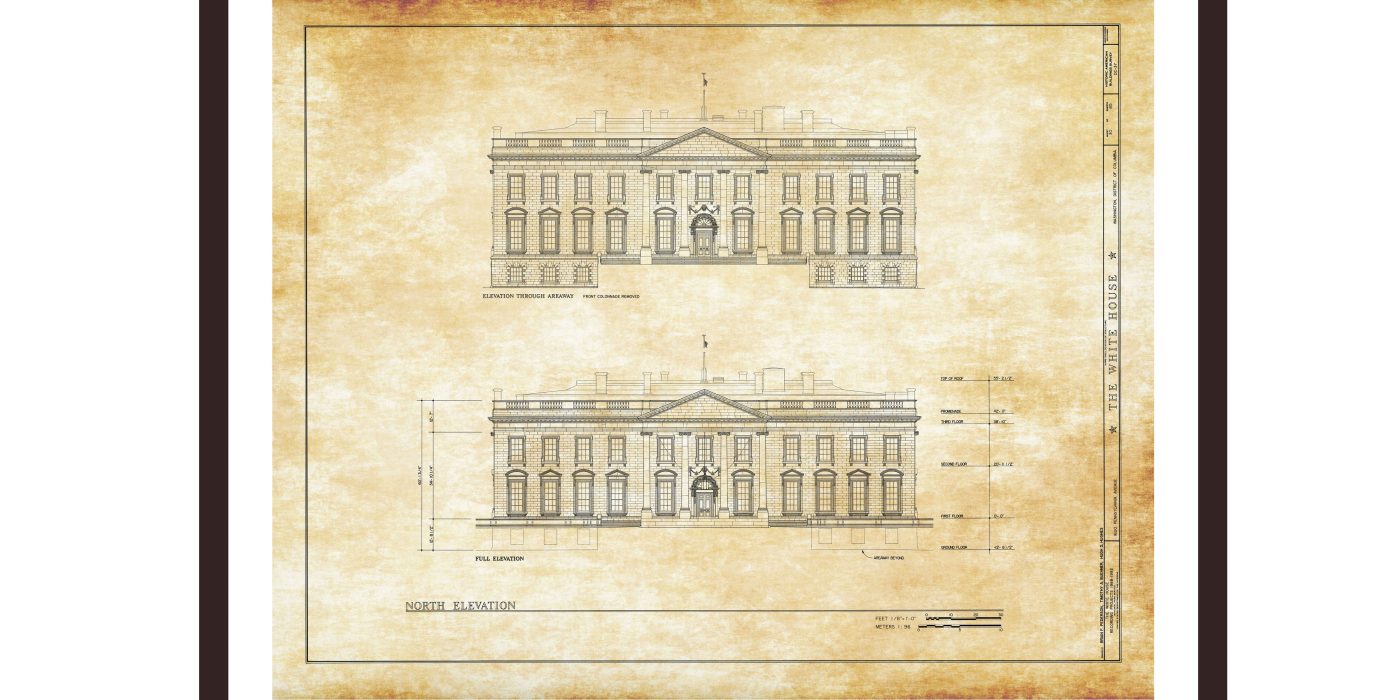 Behind the Facade: The White House North Elevation Blueprint