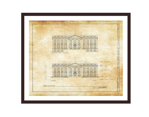 Behind the Facade: The White House North Elevation Blueprint