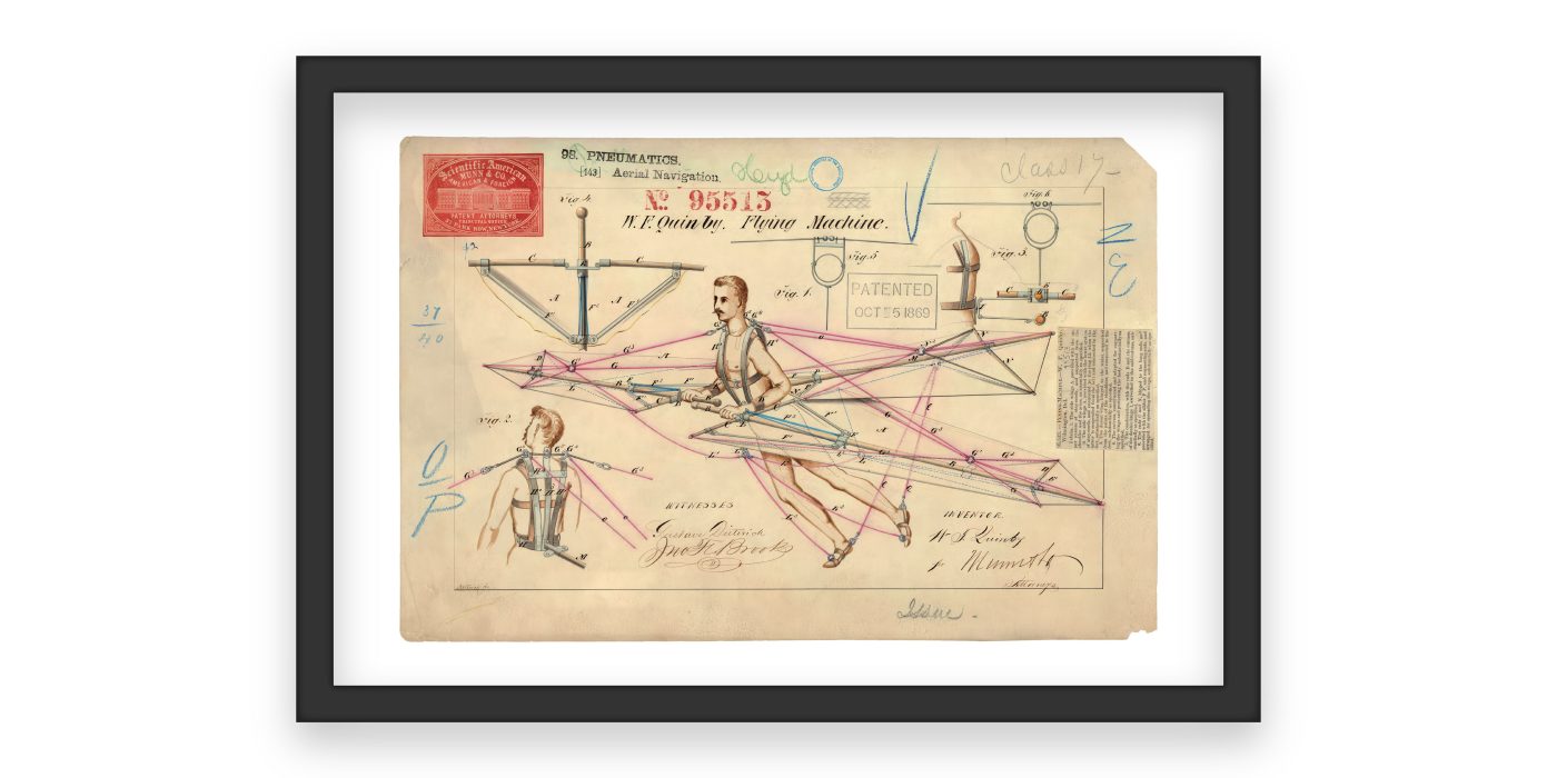 W.F. Quinby’s 1869 Flying Machine: A Bold Step Toward the Skies