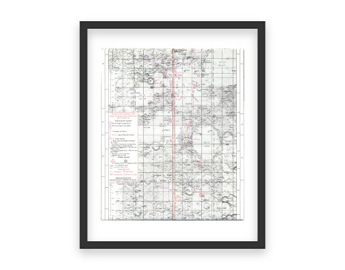 Mapping the Moon: The 1969 Lunar Chart That Guided Humanity’s Greatest Journey