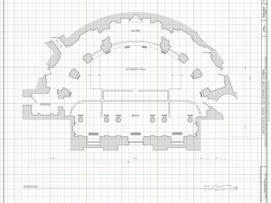 Old US Supreme Court Chamber Floor Plan Drawing – Capitol Building Blueprint, Supreme Court, Lawyer Gift, Law Firm Wall Décor Blueprint