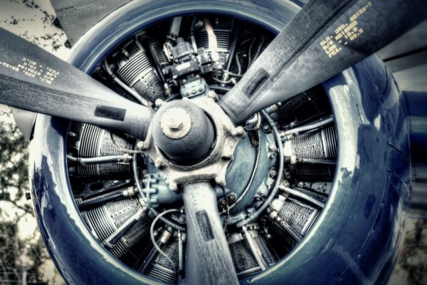 Radial Engine and Propeller - Vintage Aviation Art, Airplane Art, Airplane Photography, Pilot Gift, Aircraft Photography, Propeller Photo